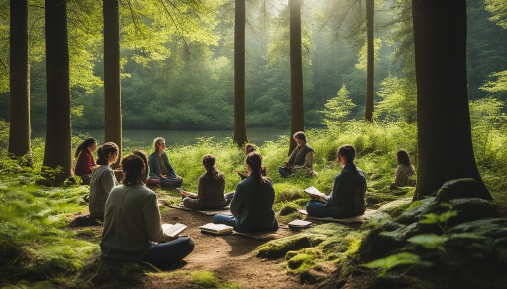 meditation retreat activities